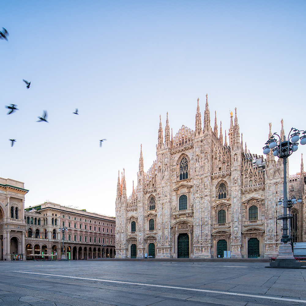 Milan Dome, Italy.