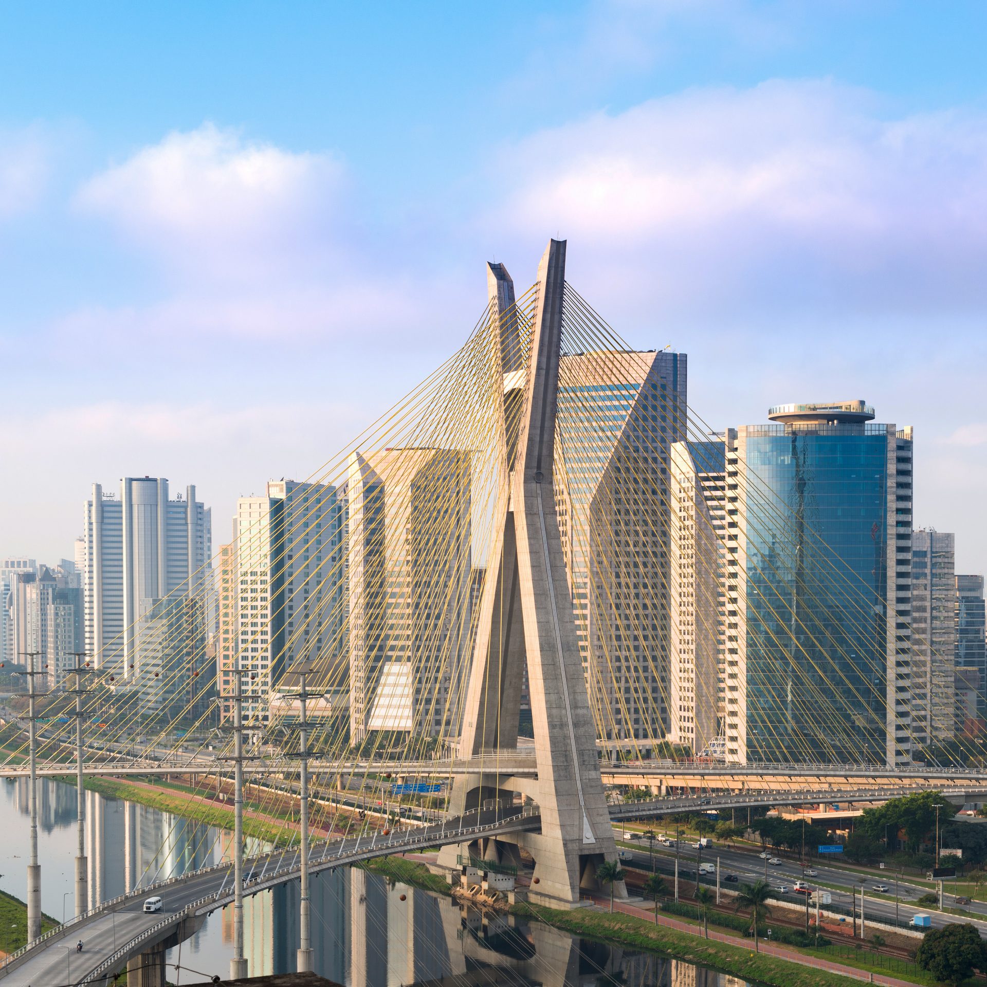 The image shows the city Sao Paulo.
