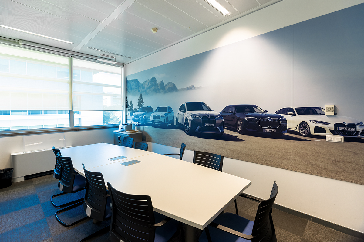 Working space of the BMW Group Office Oeiras, Portugal.