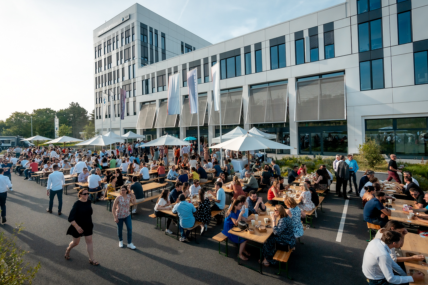 Summer Party at the BMW Group Campus France.