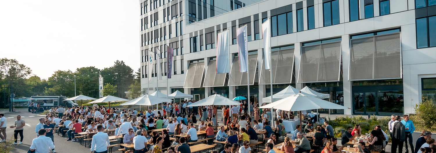 Summer party at the BMW Group Campus Hélice