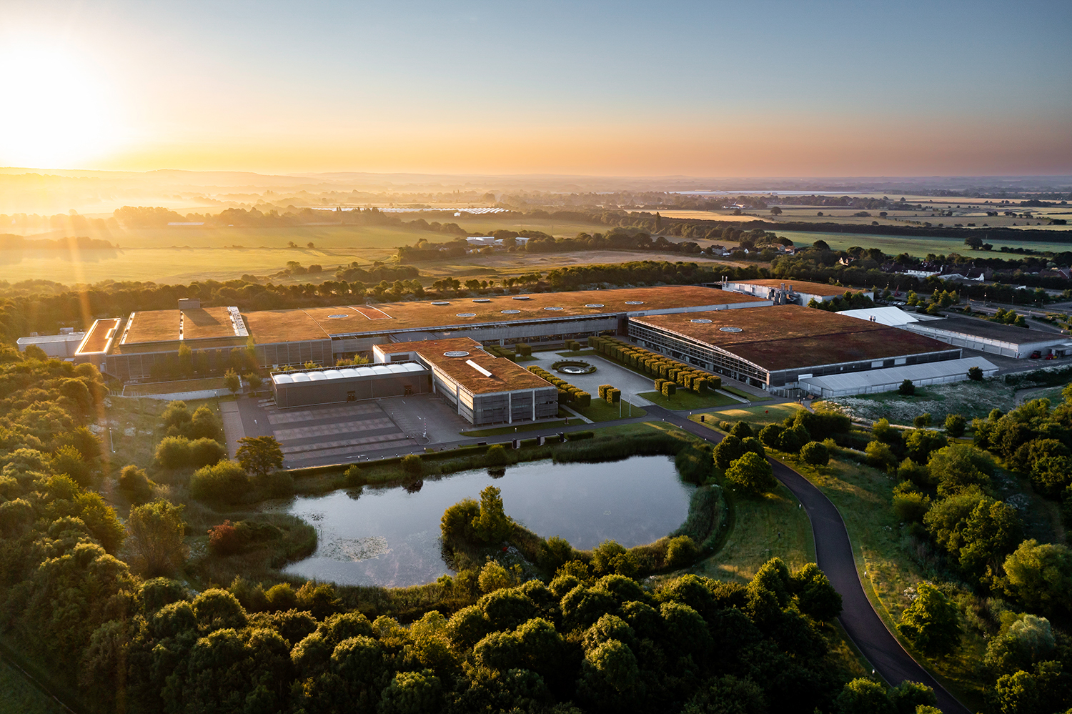 Aerial View of Plant Goodwood