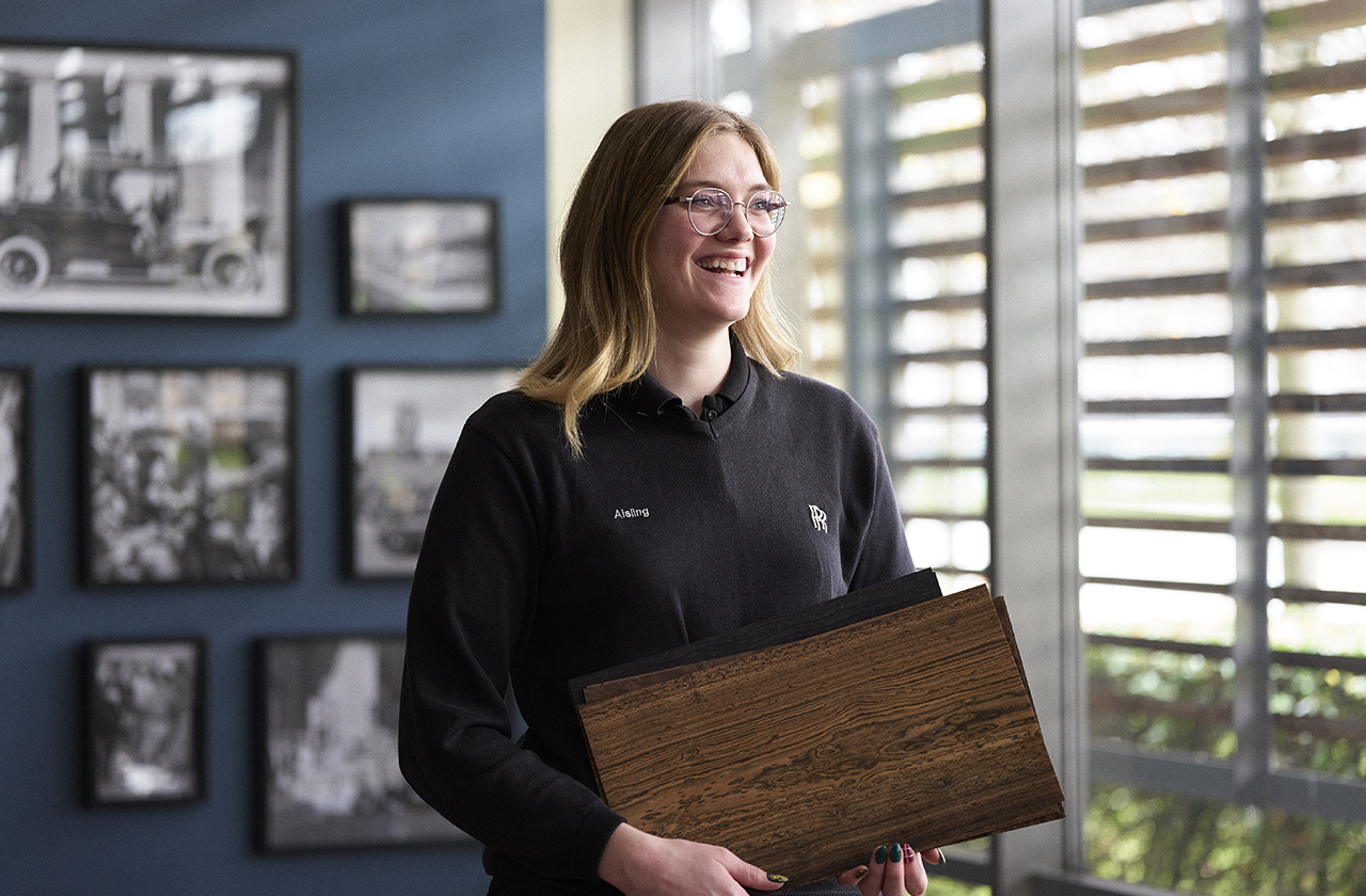 Aisling, Apprentice at Rolls Royce Motor Cars
