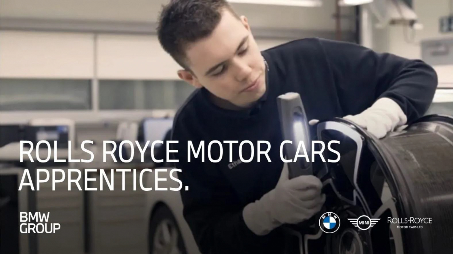 Rolls-Royce Motor Cars apprentices.
