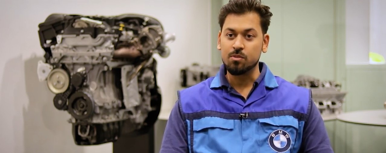 This video shows Sid, a Machining Graduate.