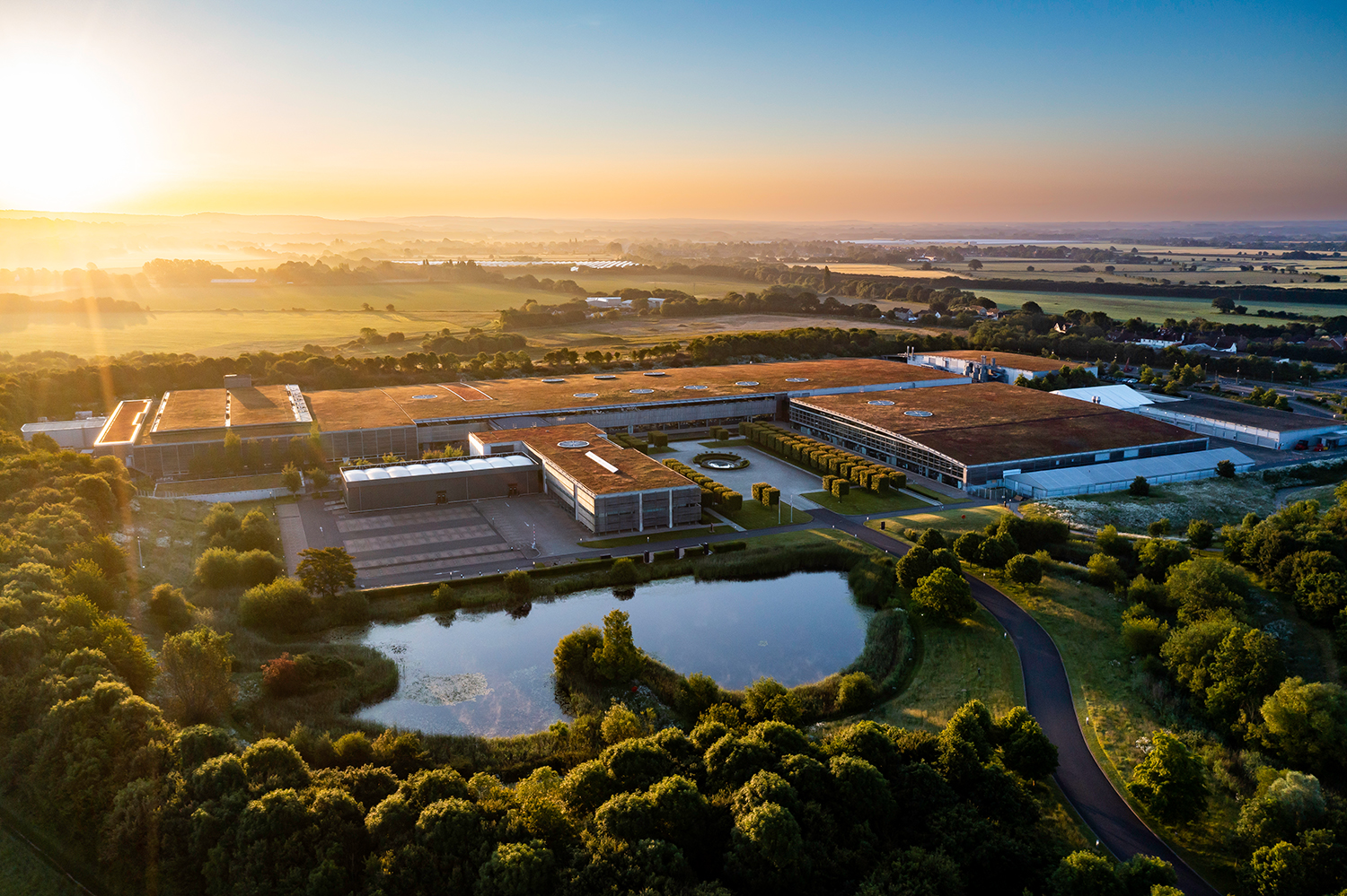 Aerial view of plant Goodwood
