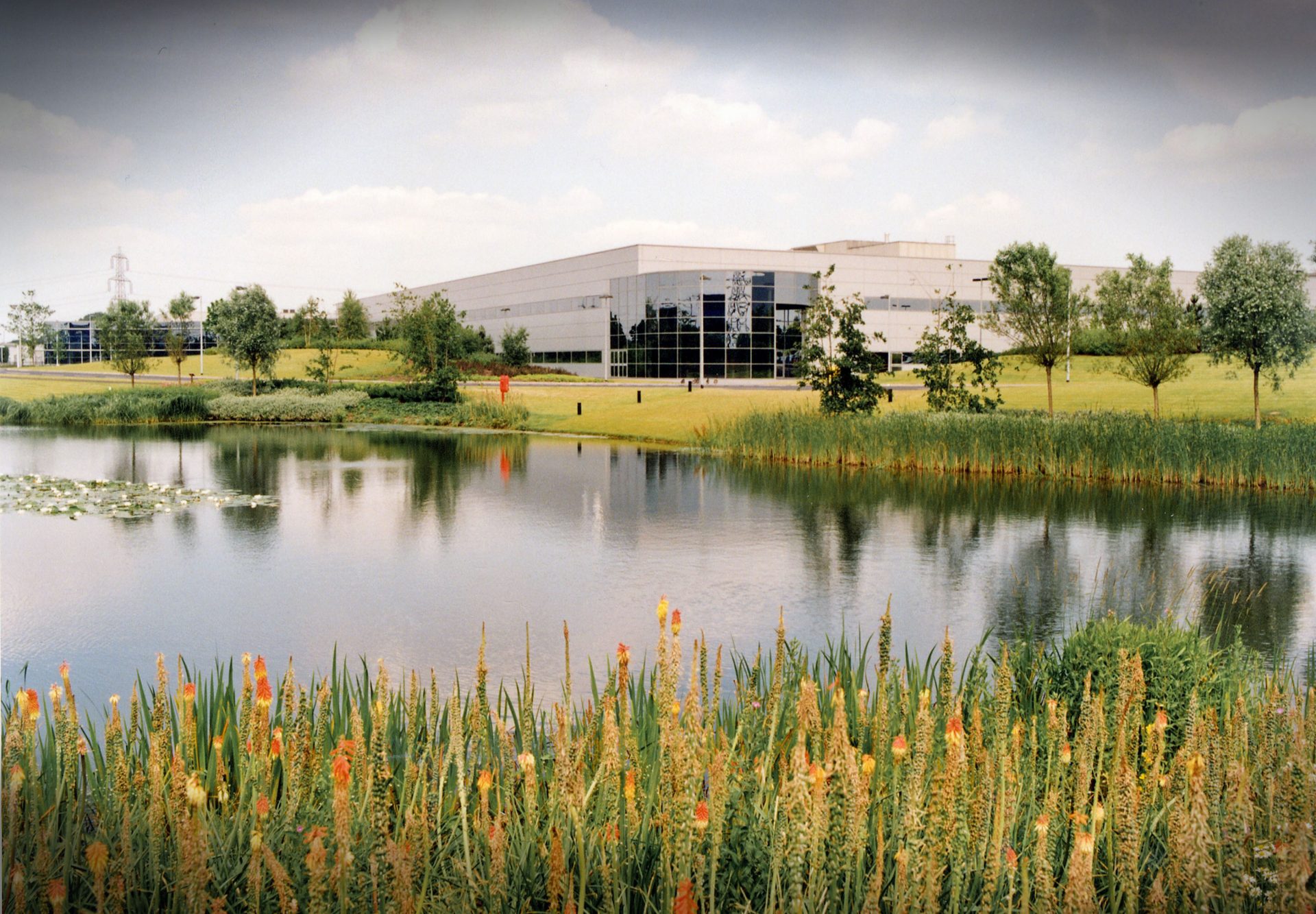 BMW Group Hams Hall production site and surrounding area.