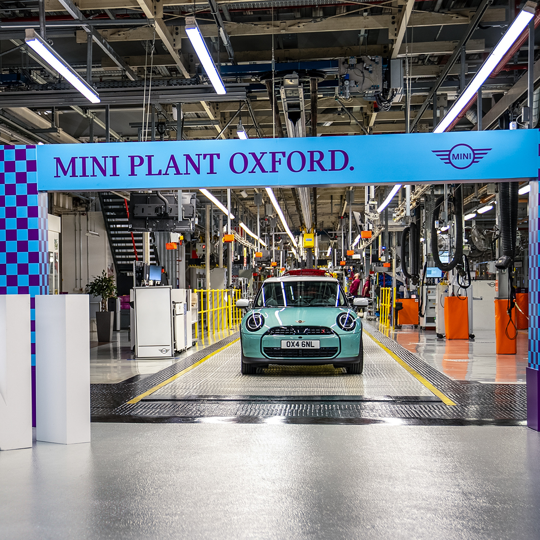 MINI production plant Oxford.