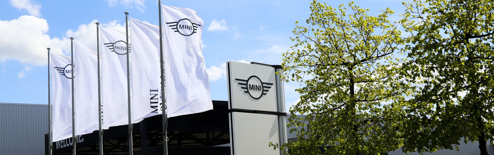 Exterior shot of BMW Group Plant Oxford