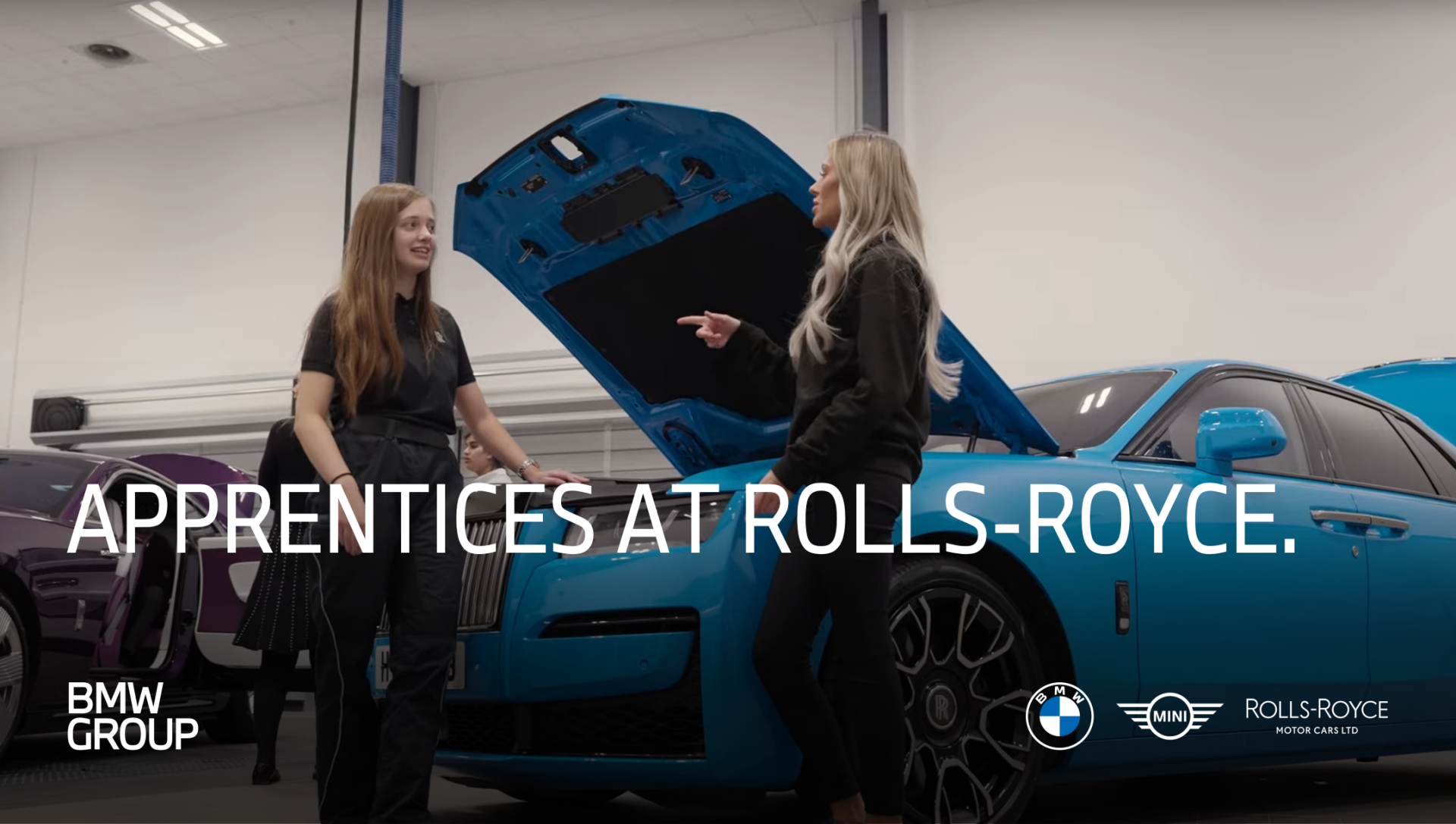 Apprenticeships at Rolls-Royce Motor Cars.