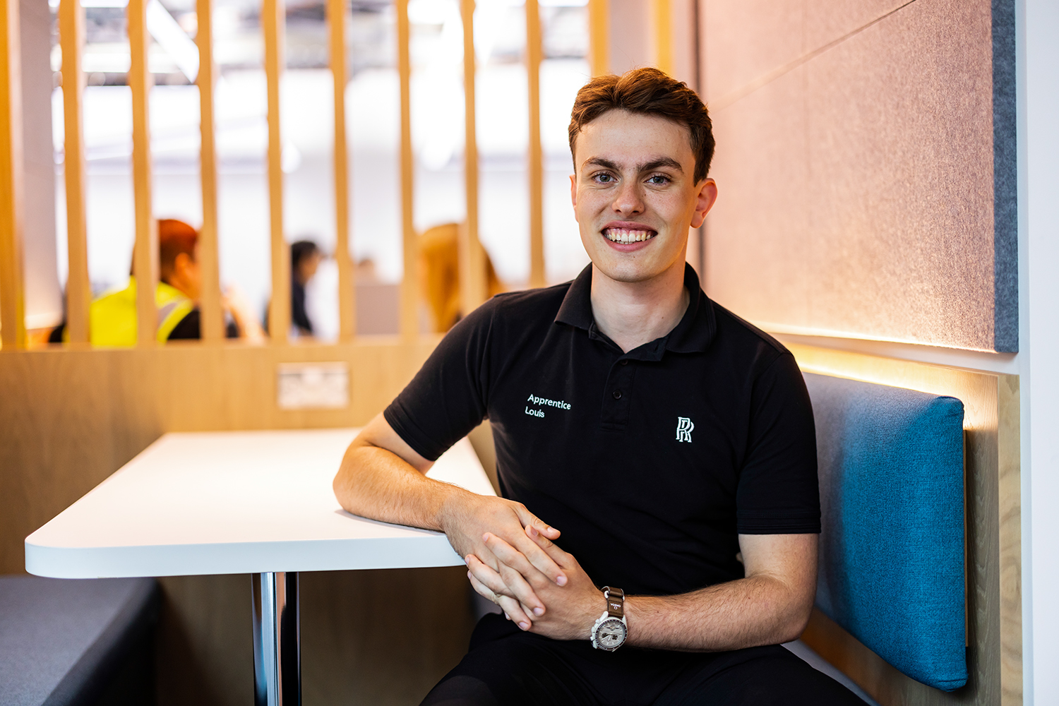 Louis, apprentice at Rolls Royce Motor Cars