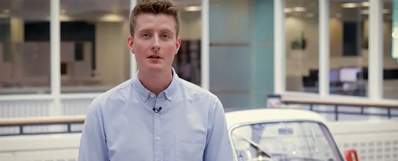 Henry, a finance intern at the BMW plant in Farnborough