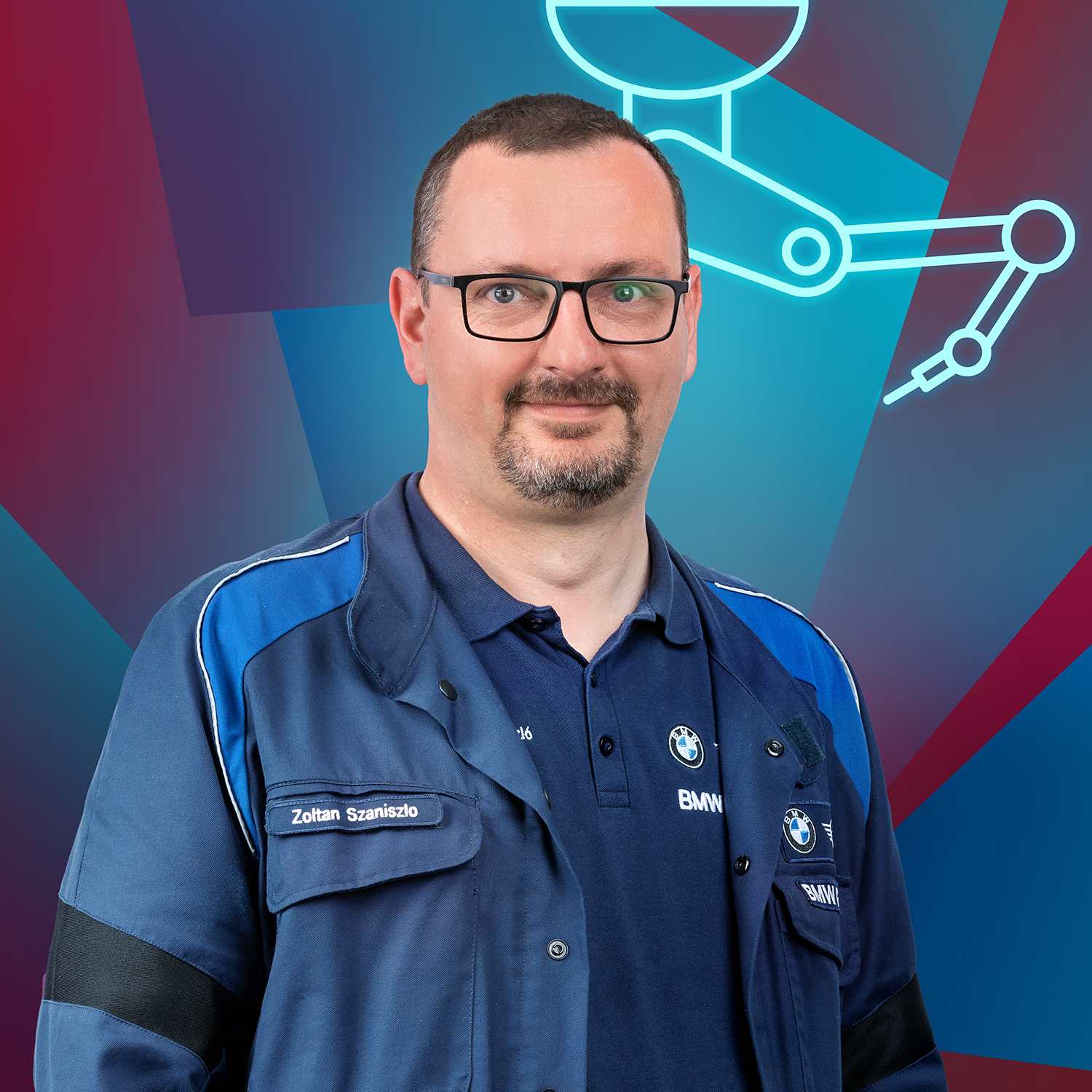 Maintenance team member in BMW Group Plant Debrecen.