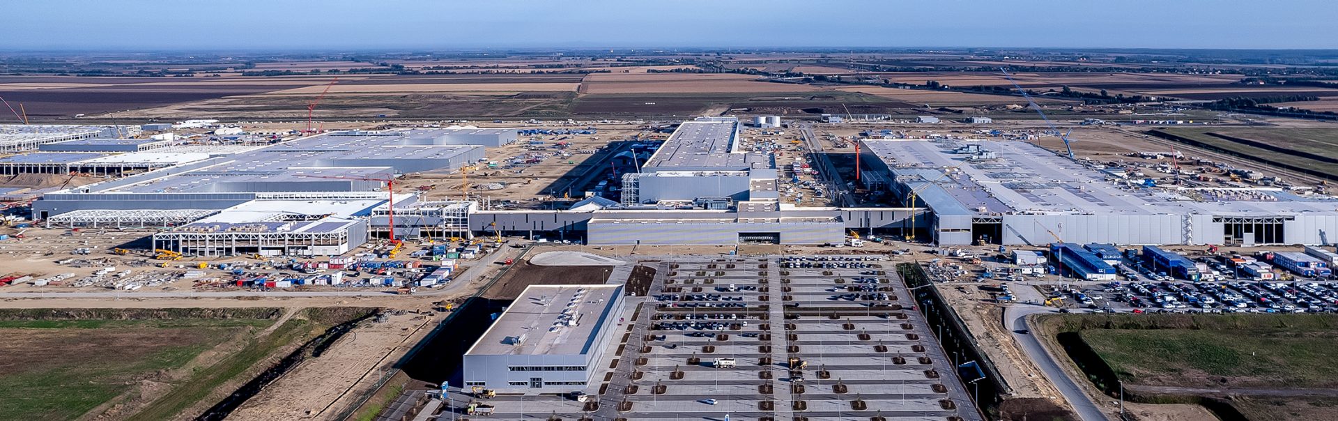 View over the Plant Debrecen.