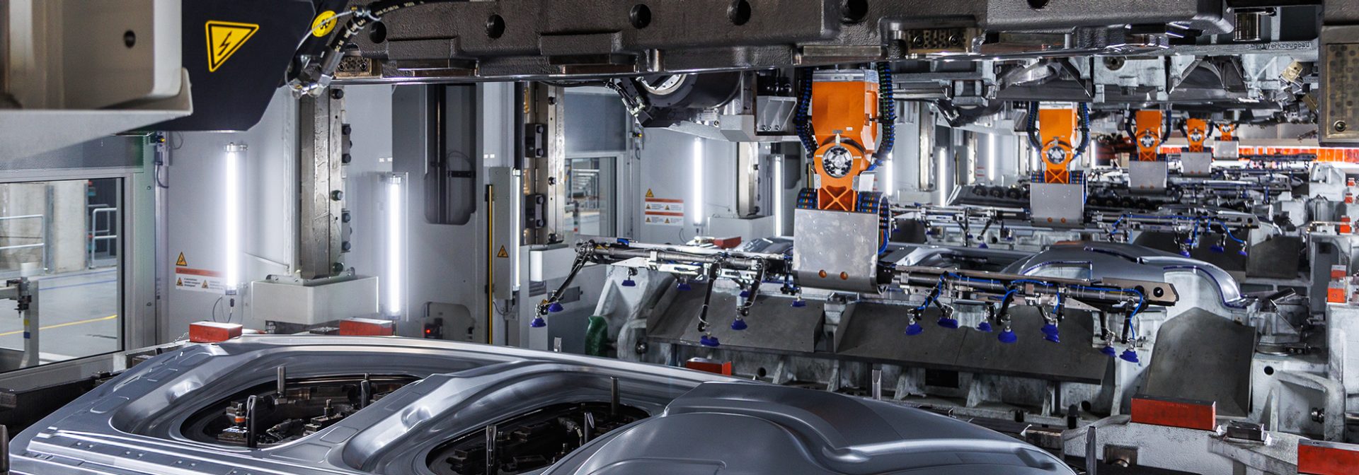 Sajtóműhely részletfotója.