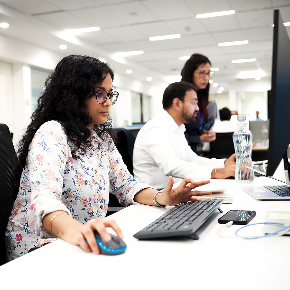 BMW Group India colleagues in a business meeting.