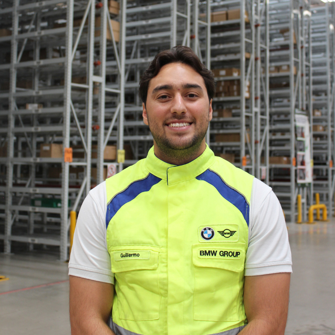 This picture shows BMW Group employee Sergio.