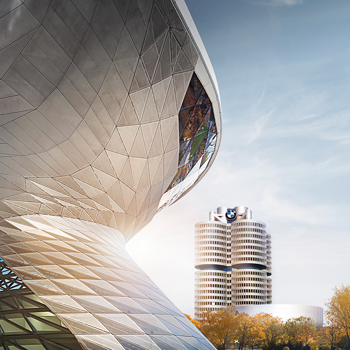 Der BMW Vierzylider und das BMW Museum