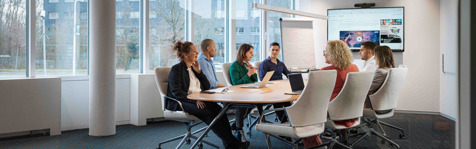 A group meeting at the BMW Group.