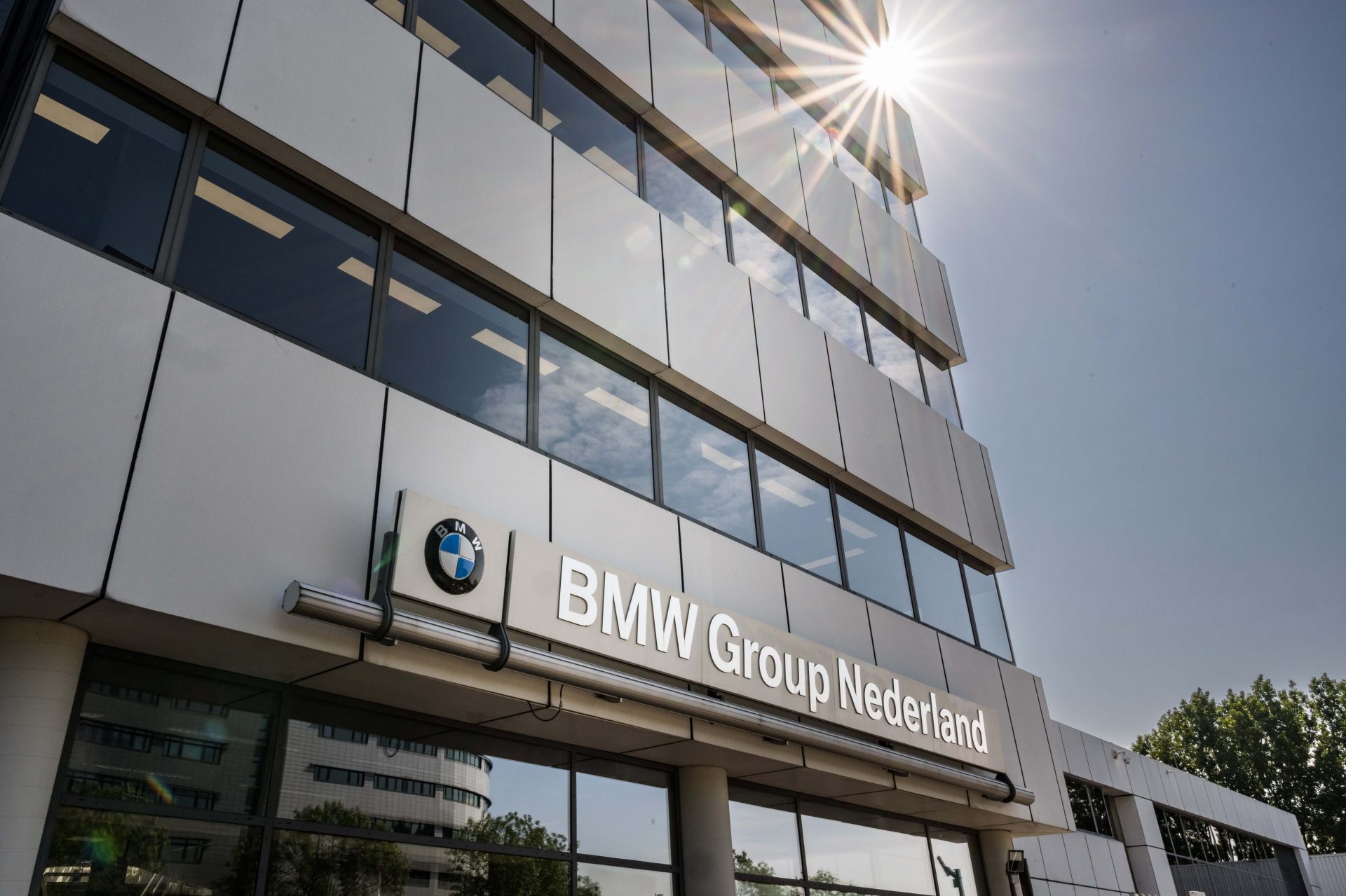 The image shows the BMW Group Netherlands.