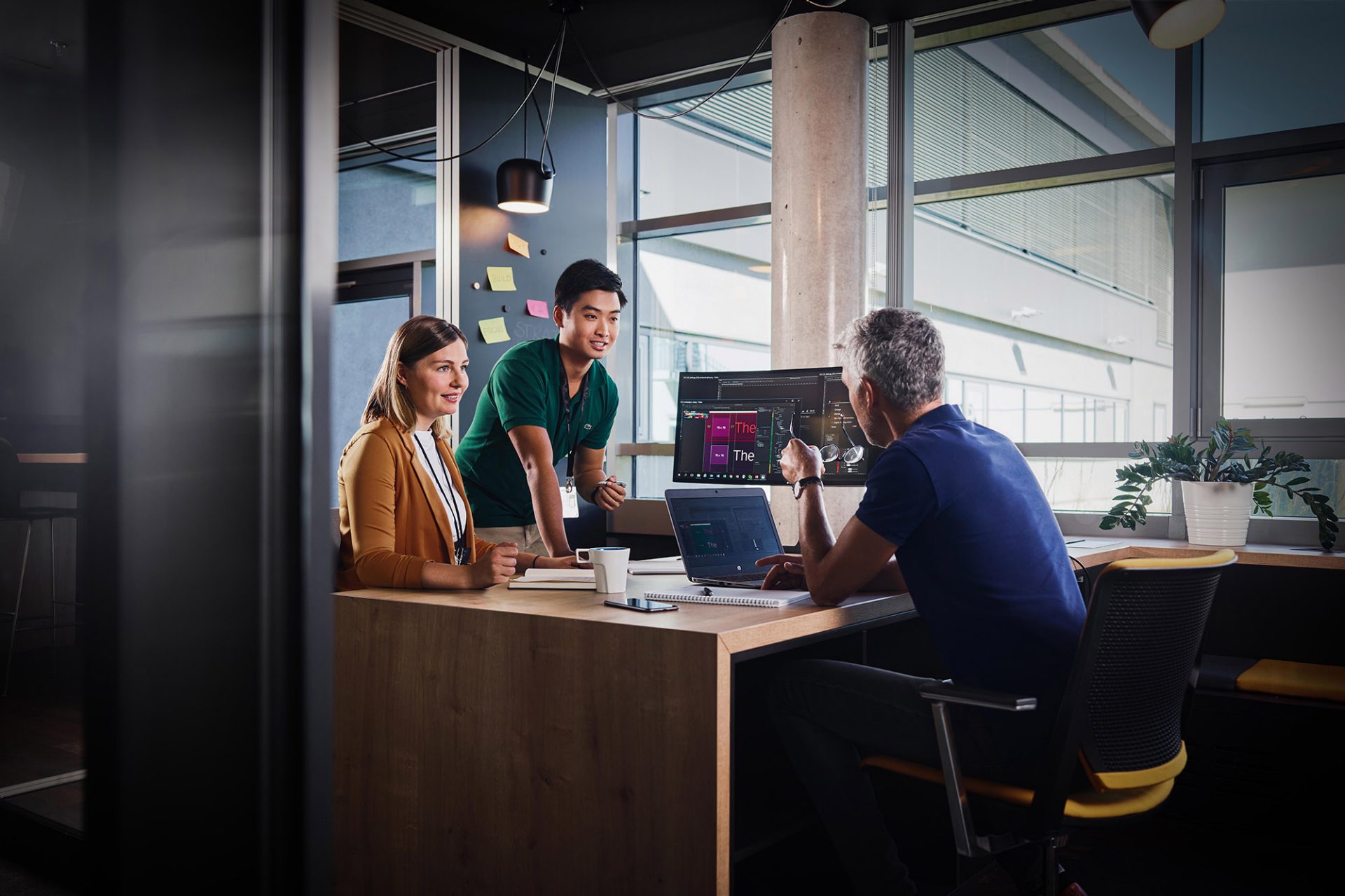 Students at the BMW Group. 