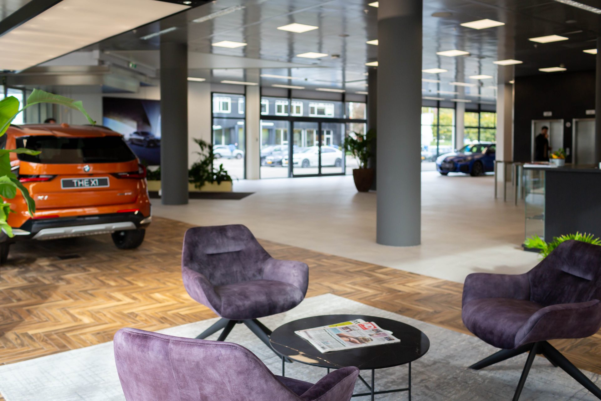 BMW Group Netherlands sales floor.