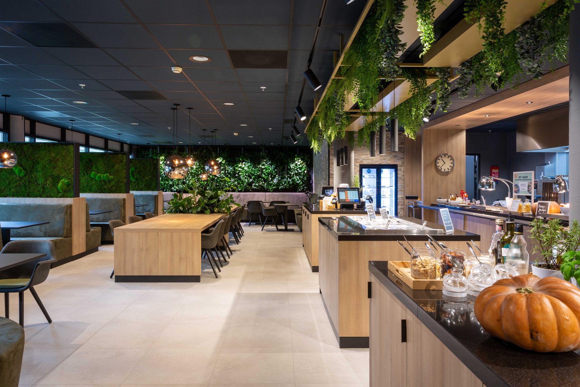 BMW Group Netherlands cafeteria. 