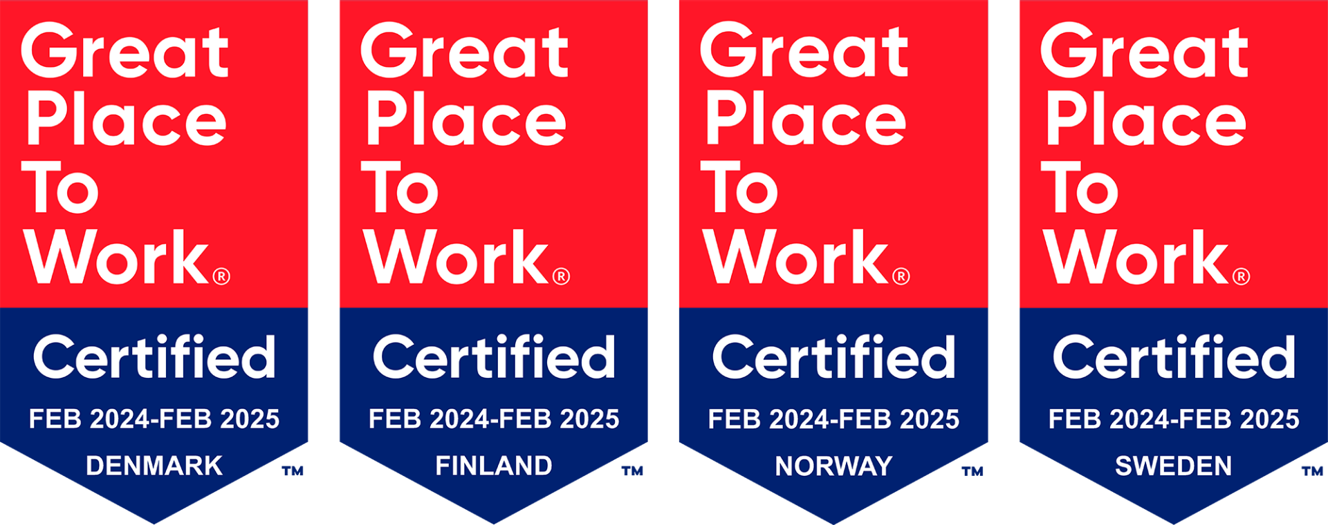 Great Place To Work Certificates