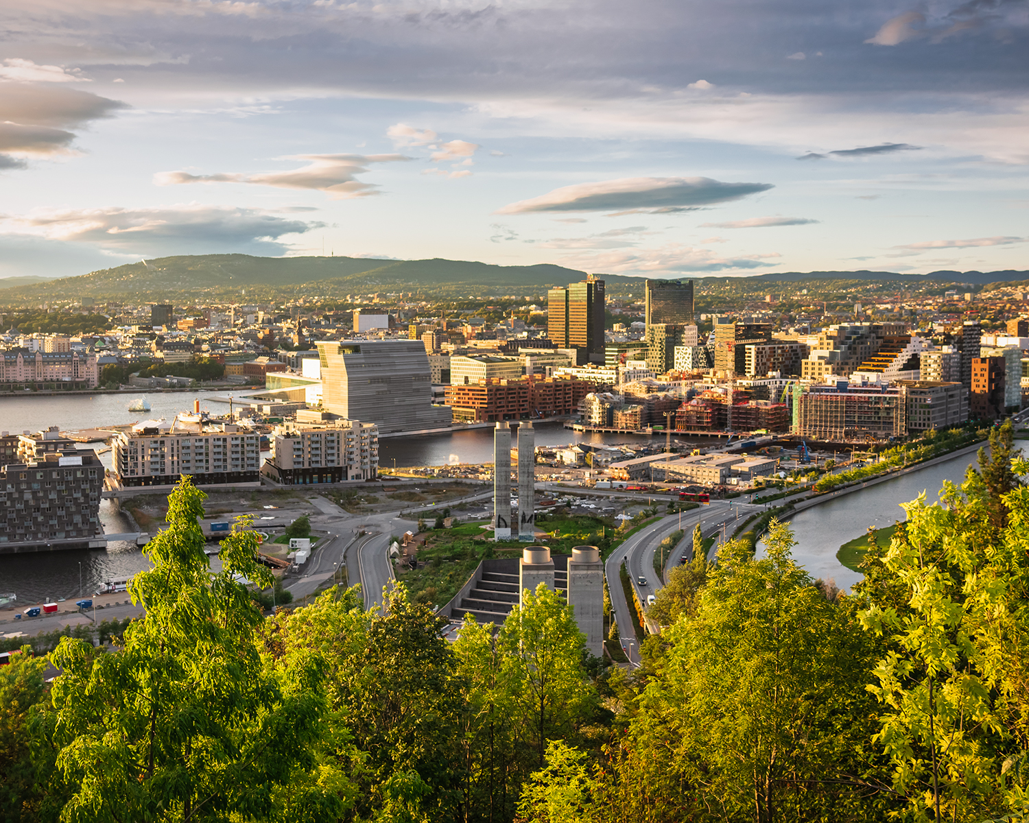 This picture shows Norway..