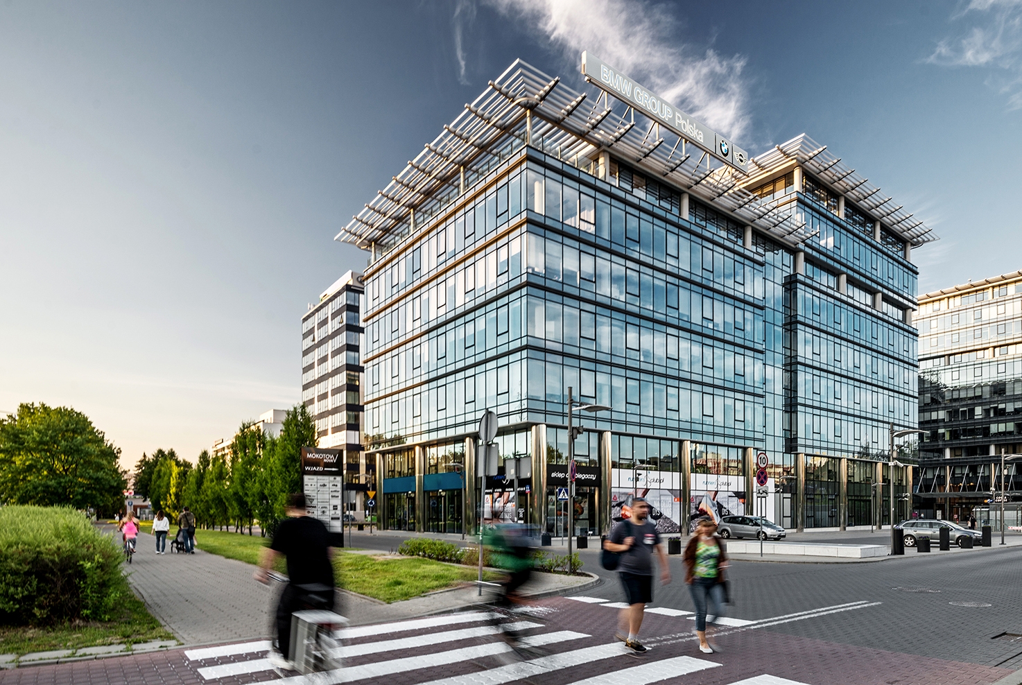 BMW Group office in Warsaw, Poland.