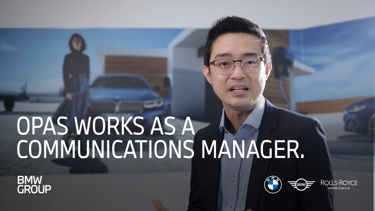 Opas works as a Communications Manager in Thailand I BMW Group Careers