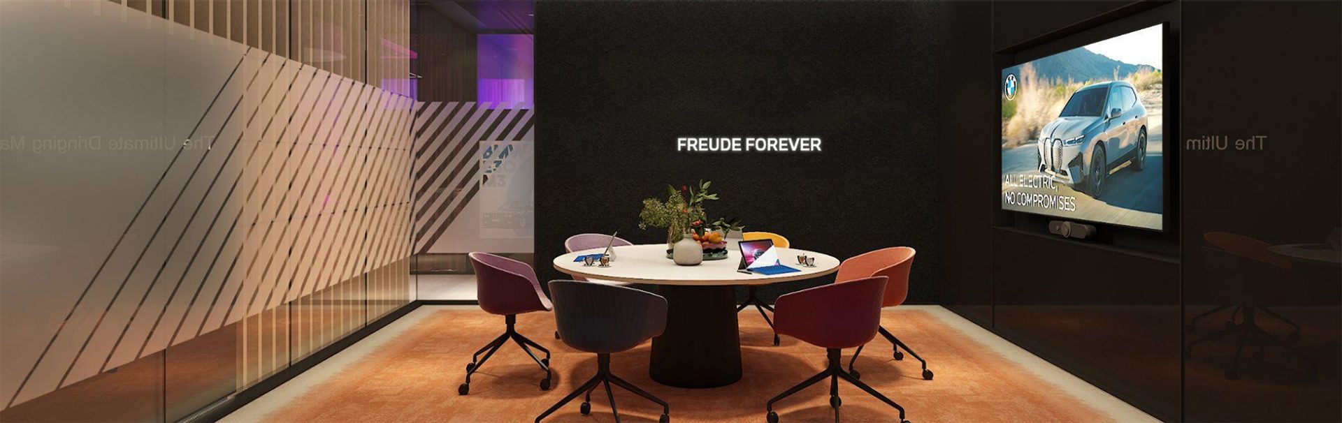 Sitting area in the BMW Group Bangkok office