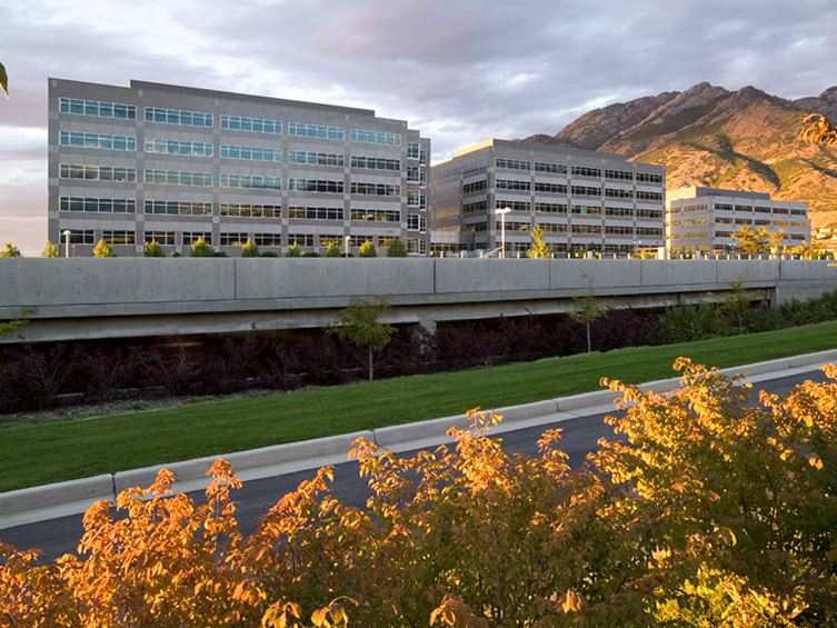 Outside image of the BMW building in Salt Lake City