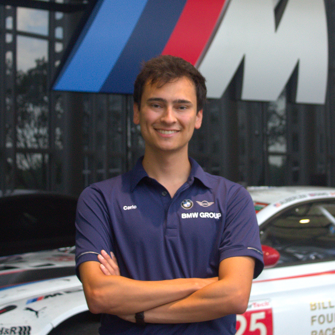 Portrait of BMW Group Pace Trainee Carlo