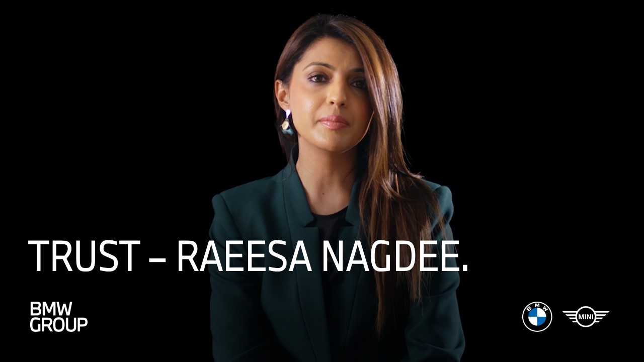 TRUST - Raeesa Nagdee | BMW Group Careers.