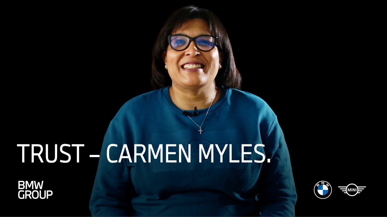 TRUST - Carmen Myles | BMW Group Careers.