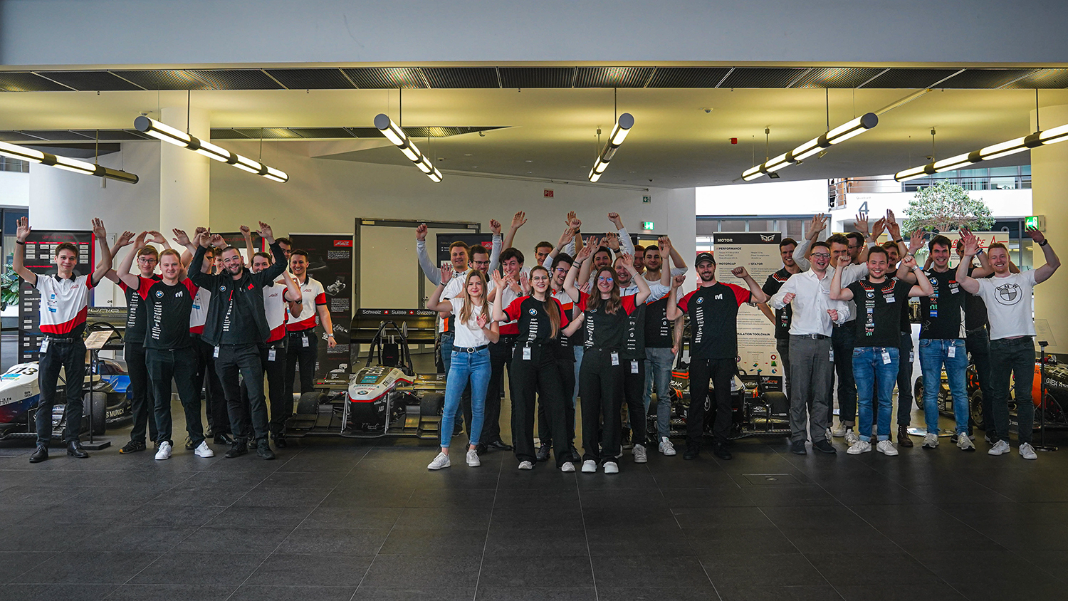 Formula Student Event at the BMW Group FIZ